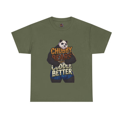 Gay Chubby Bears Cuddle Better T‑Shirt