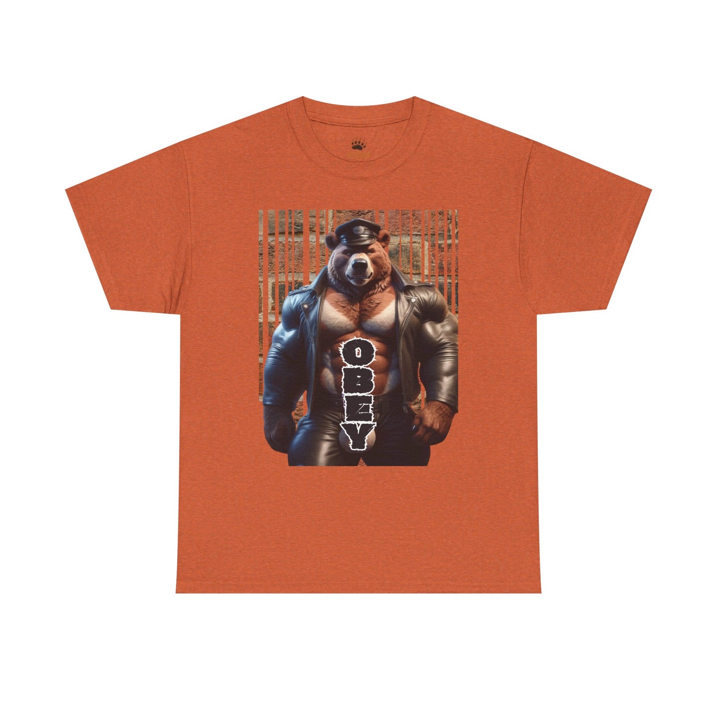 Obey Leather Bear Tee