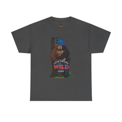 “Love Grows Wild Here” – Gay Bear Romance Tee