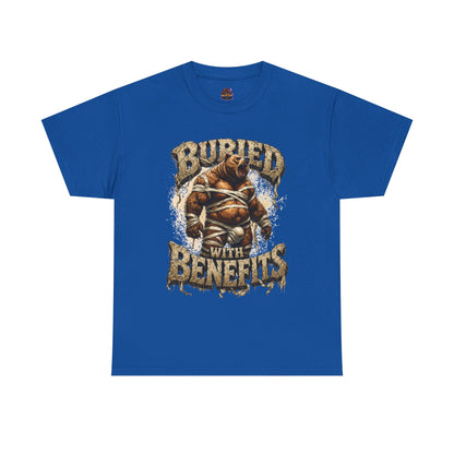 Gay Bear Halloween "Buried With Benefits" Mummy Tee