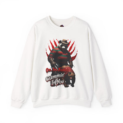 Gay Horror "One... Two... Freddy's Cummin' In You" Sweatshirt