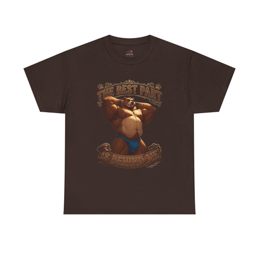 The Best Part Is Behind Me Bear Tee