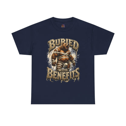 Gay Bear Halloween "Buried With Benefits" Mummy Tee