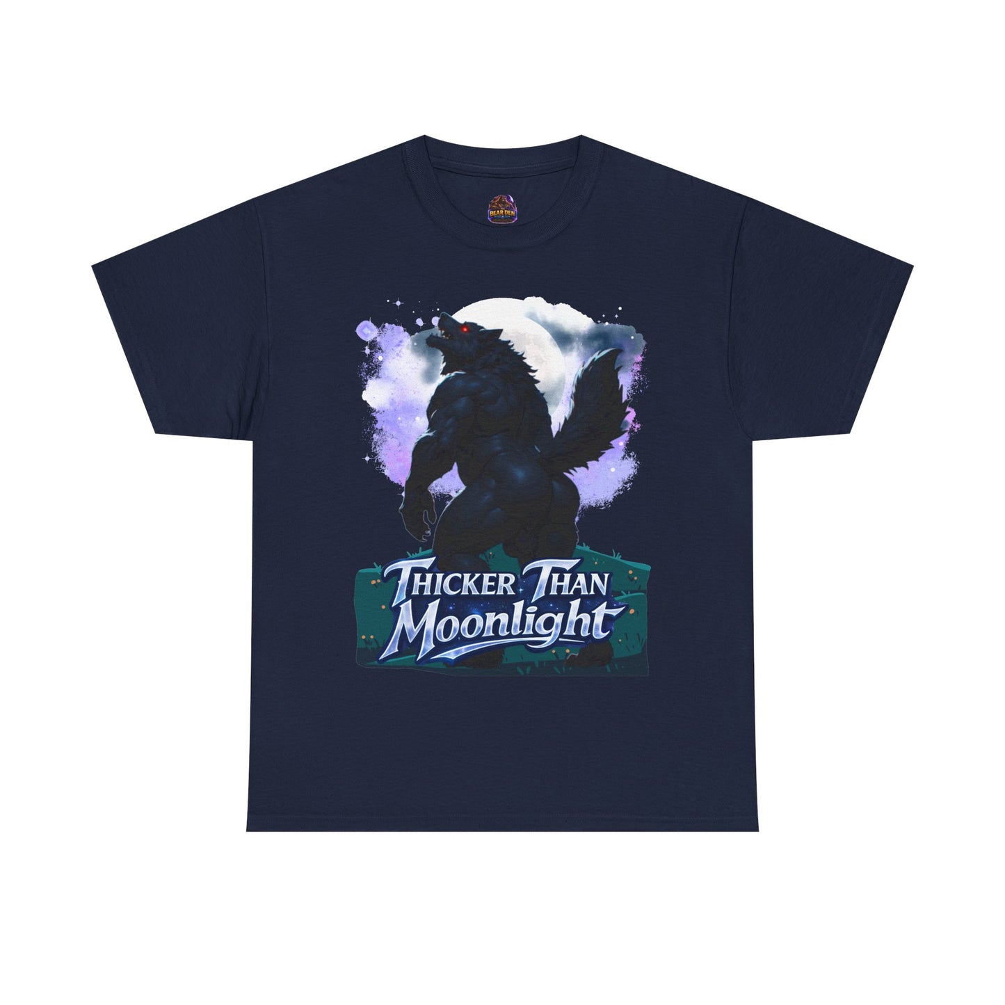 Gay Thicker Than Moonlight Wolf Tee