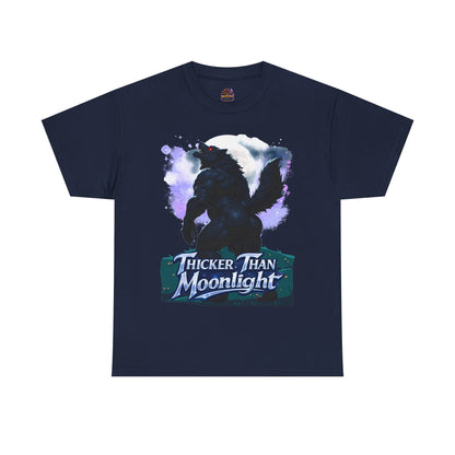 Gay Thicker Than Moonlight Wolf Tee