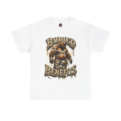 Gay Bear Halloween "Buried With Benefits" Mummy Tee