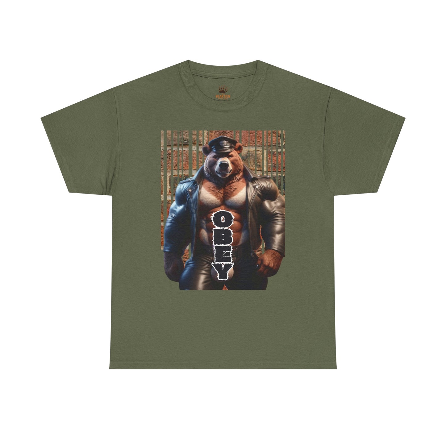 Obey Leather Bear Tee