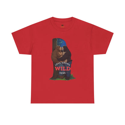 “Love Grows Wild Here” – Gay Bear Romance Tee