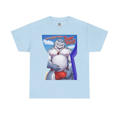You're Gonna Need A Bigger Throat Shark Gay Bear Tee