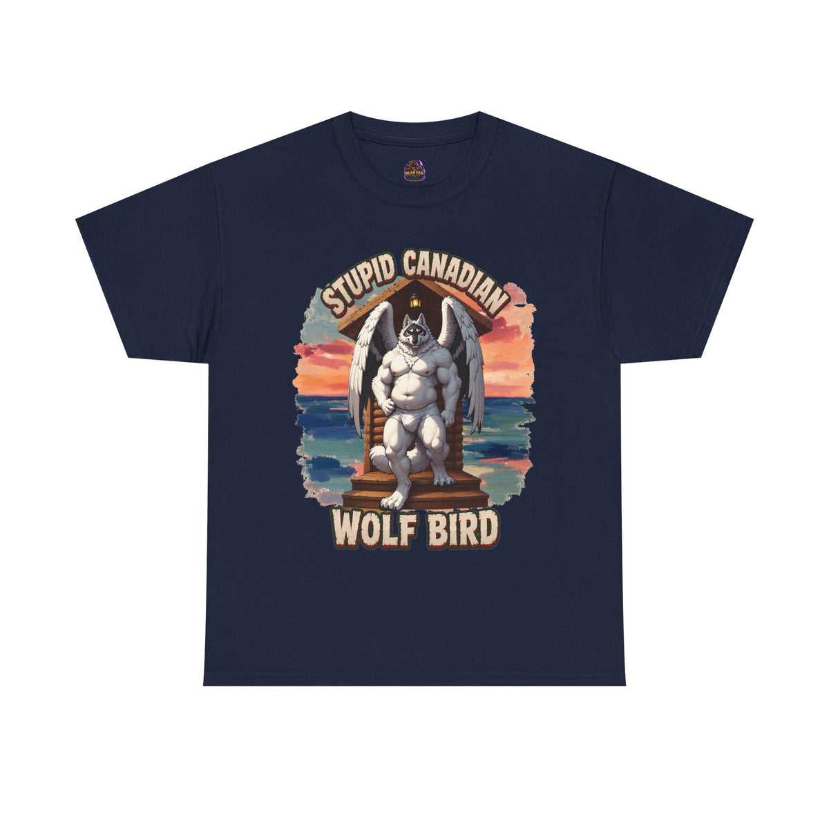Gay Bear "Stupid Canadian Wolf Bird" Tee
