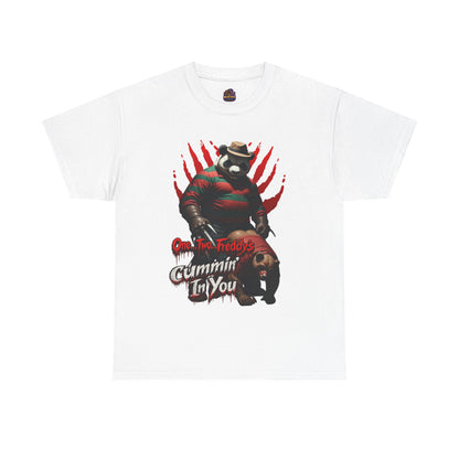 Gay Bear "One... Two... Freddy's Cummin' In You" Halloween Tee