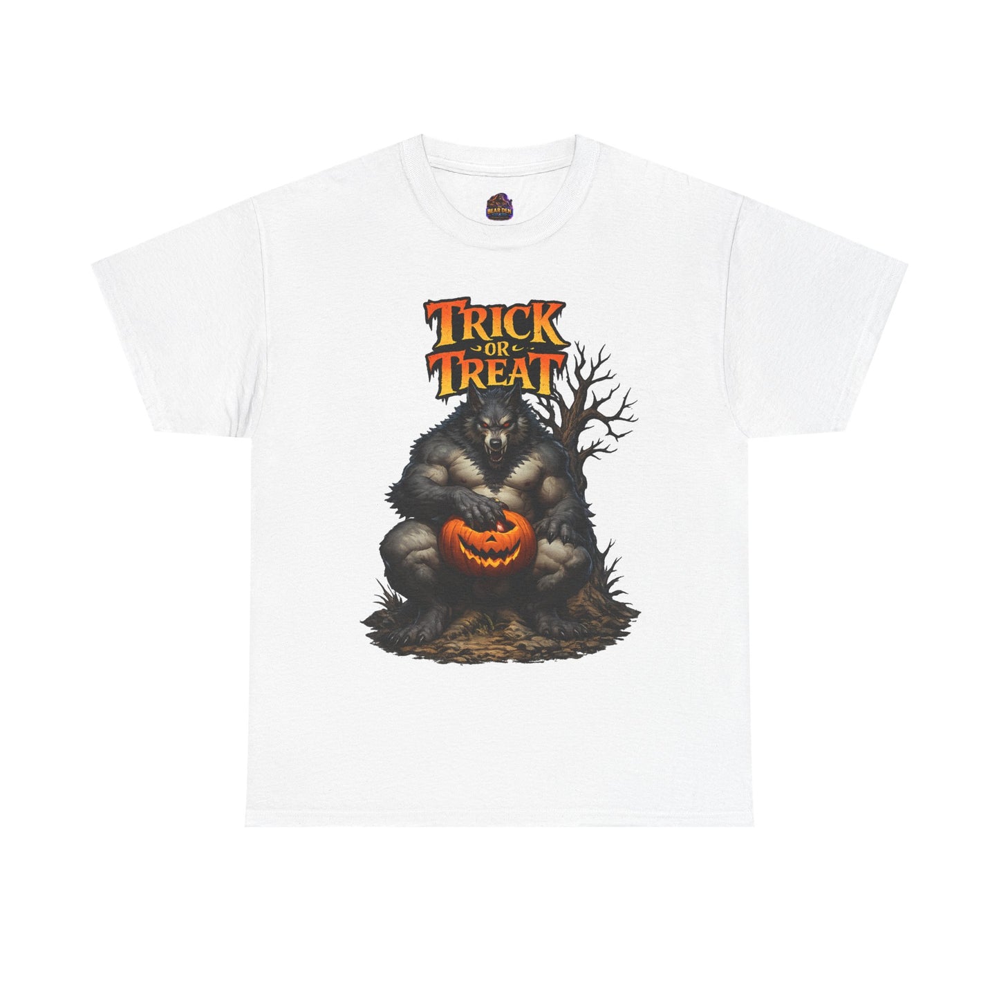 Gay Trick or Treat Halloween Werewolf Tee