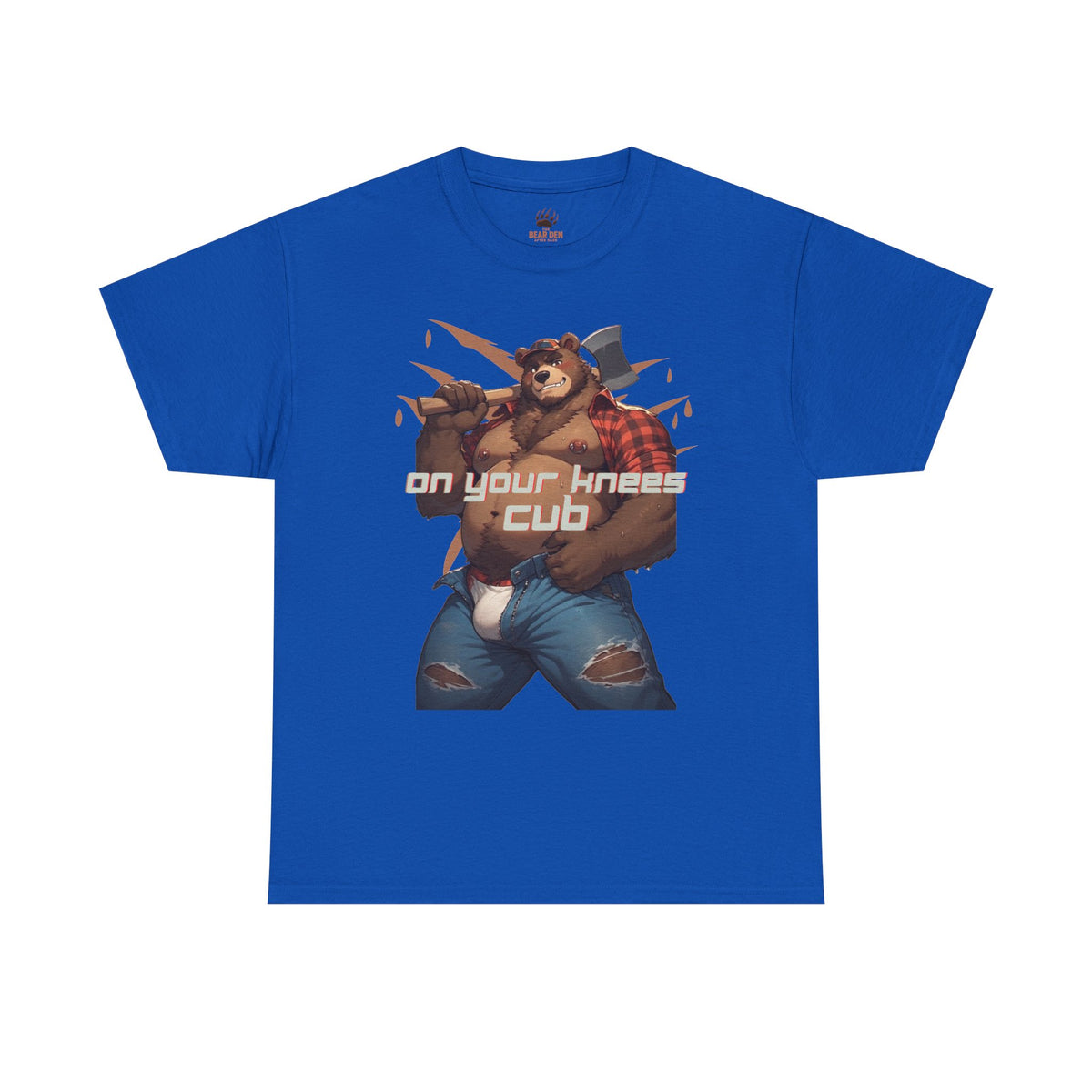 On Your Knees Cub Gay Bear Tee