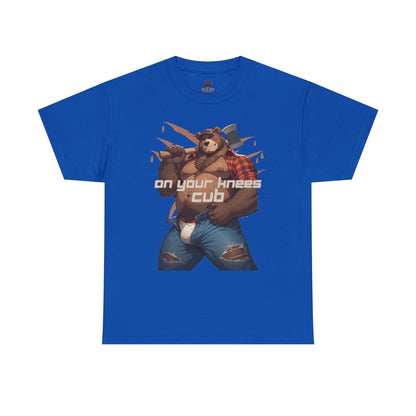 On Your Knees Cub Gay Bear Tee