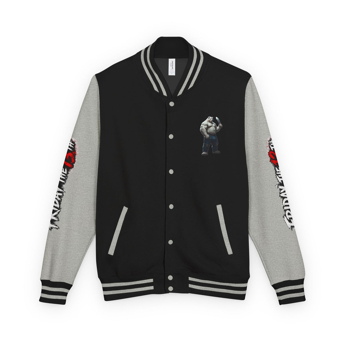 Gay Bear "Friday The 13th" Letterman Jacket