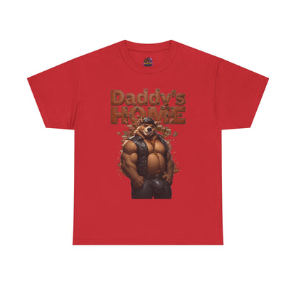 Daddy's Home Gay Leather Bear Tee