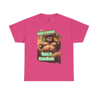 Save A Horse - Ride A CowBear Tee