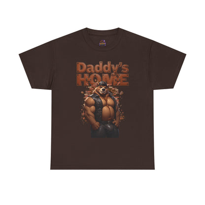 Daddy's Home Gay Leather Bear Tee