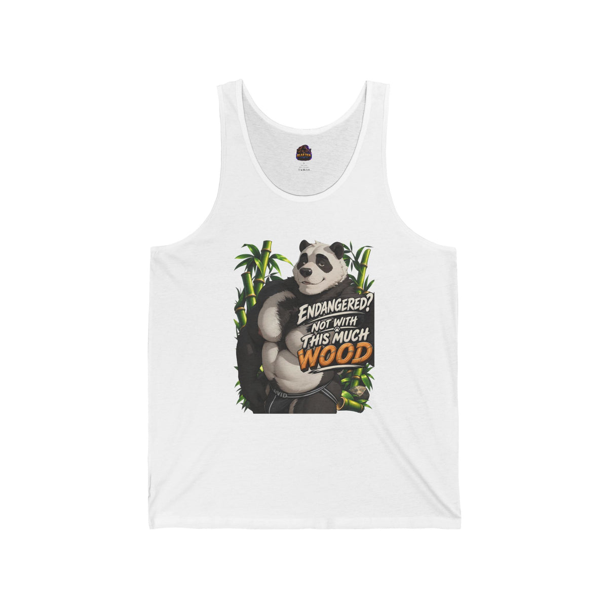 Endangered? Not With This Much Wood Gay Panda Bear Tank Top