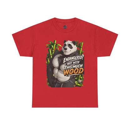 Endangered? Not With This Much Wood Gay Panda Bear T-Shirt