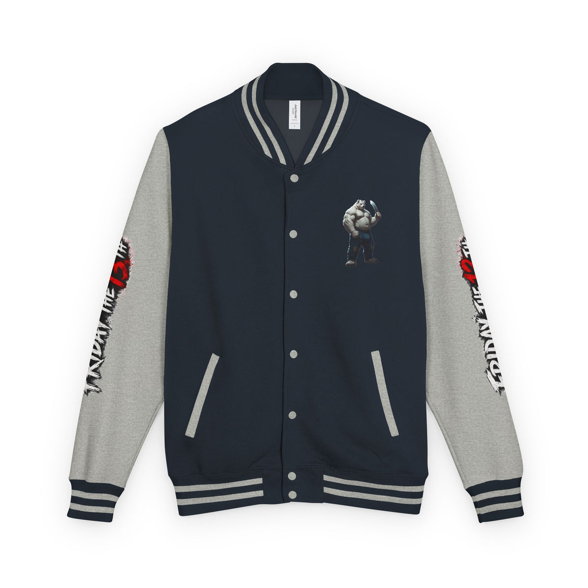 Gay Bear "Friday The 13th" Letterman Jacket