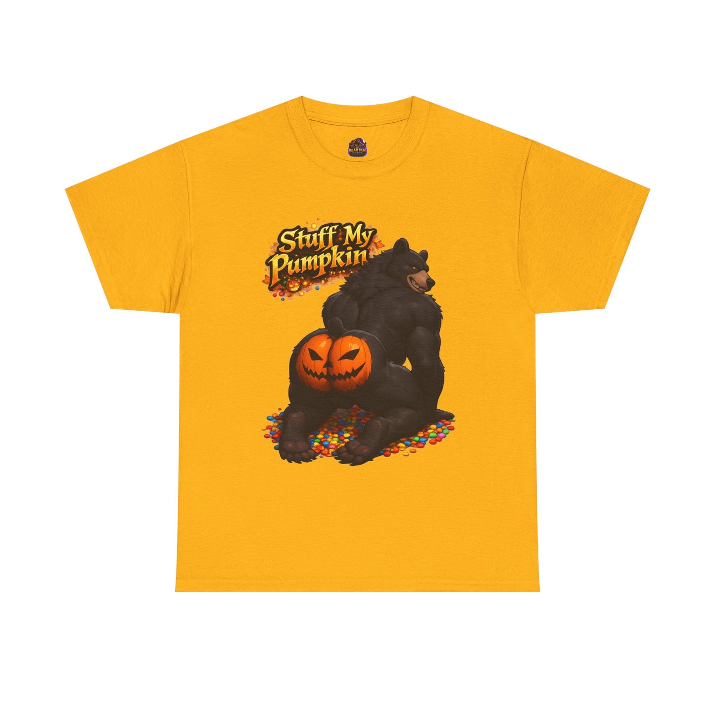 Gay Bear "Stuff My Pumpkin" Halloween Tee