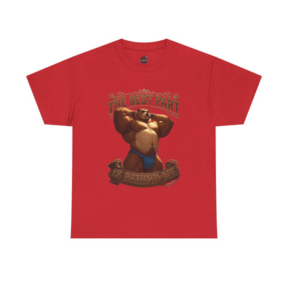 The Best Part Is Behind Me Bear Tee