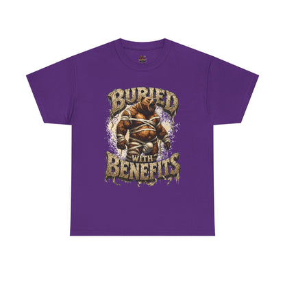 Gay Bear Halloween "Buried With Benefits" Mummy Tee