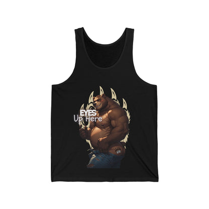 Eyes Up Here Bear Tank