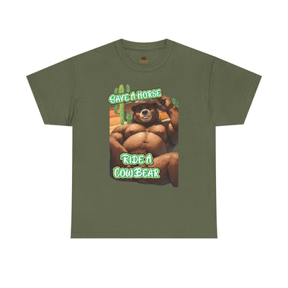 Save A Horse - Ride A CowBear Tee
