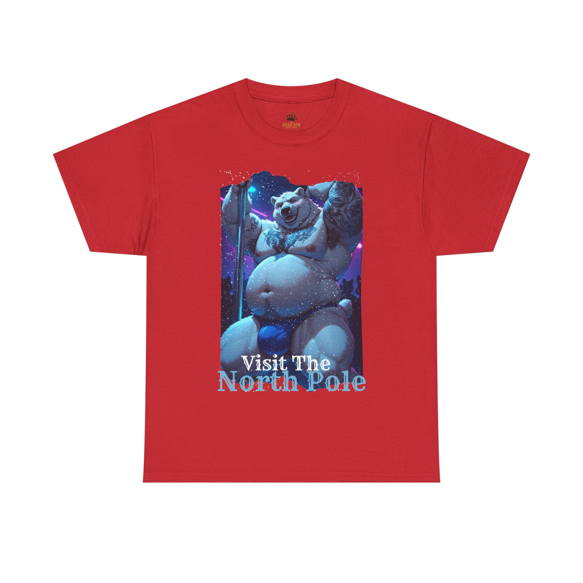 Visit The North Pole Gay Bear Tee