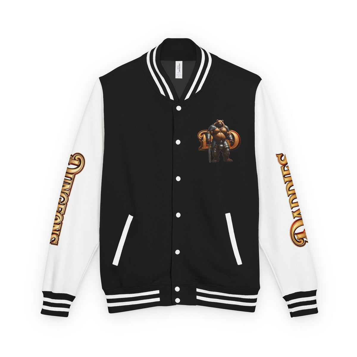 Gay Bear Dungeons & Daddies Letterman Jacket