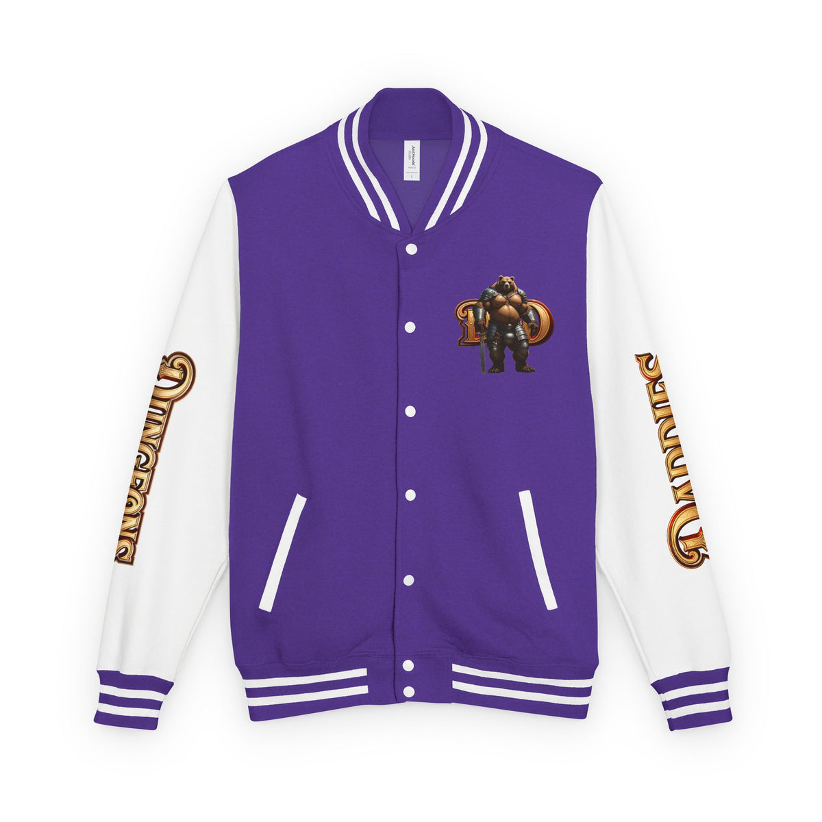 Gay Bear Dungeons & Daddies Letterman Jacket