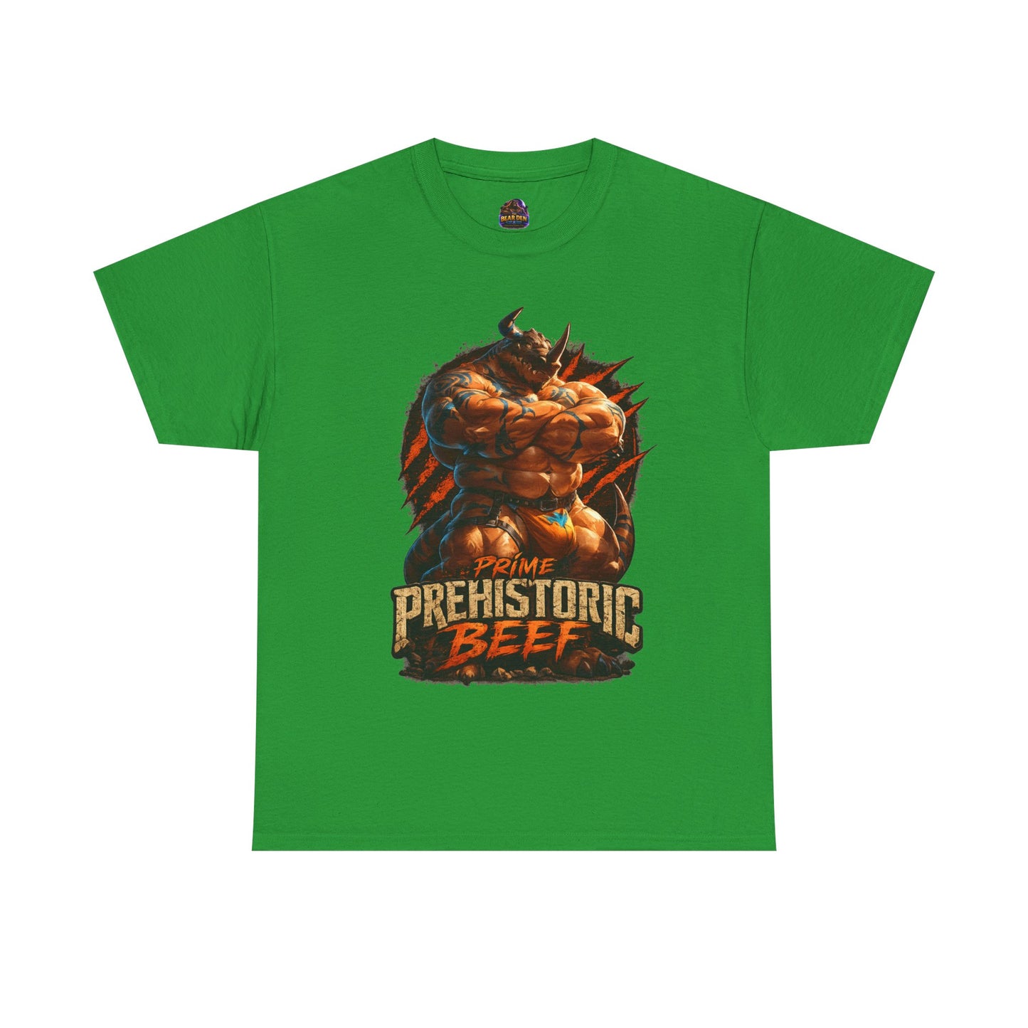 Gay Prime Prehistoric Beef Dinosaur Tee
