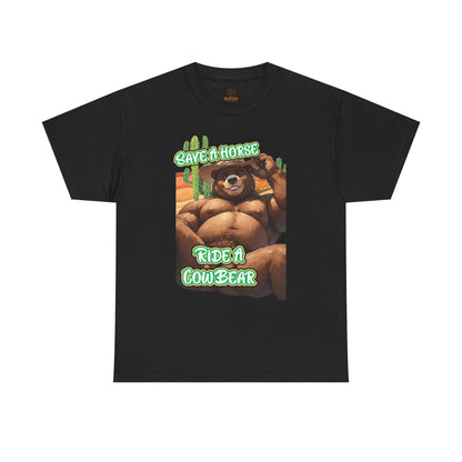 Save A Horse - Ride A CowBear Tee