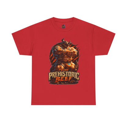 Gay Prime Prehistoric Beef Dinosaur Tee