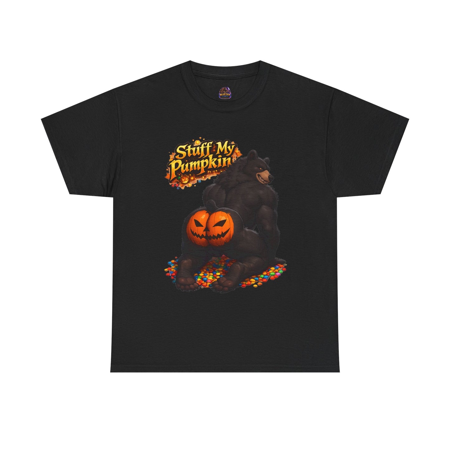 Gay Bear "Stuff My Pumpkin" Halloween Tee