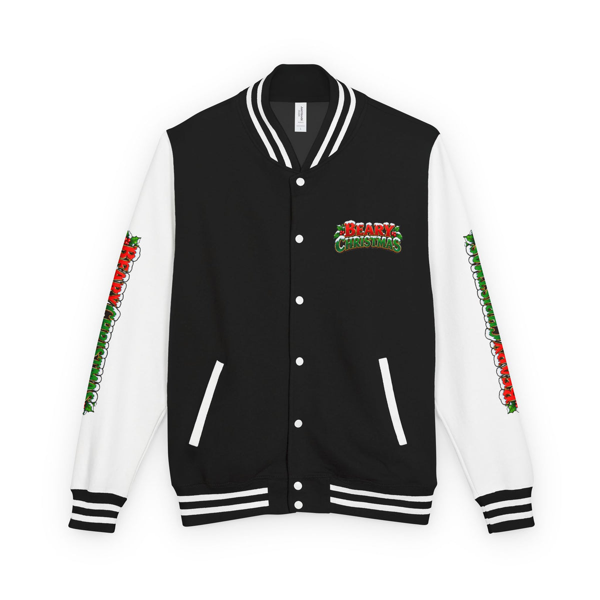 Gay Bear "Beary Christmas" Letterman Jacket