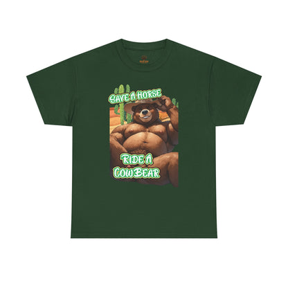 Save A Horse - Ride A CowBear Tee