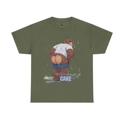 100% Chance of Cake Bear Tee