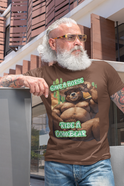 Save A Horse - Ride A CowBear Tee