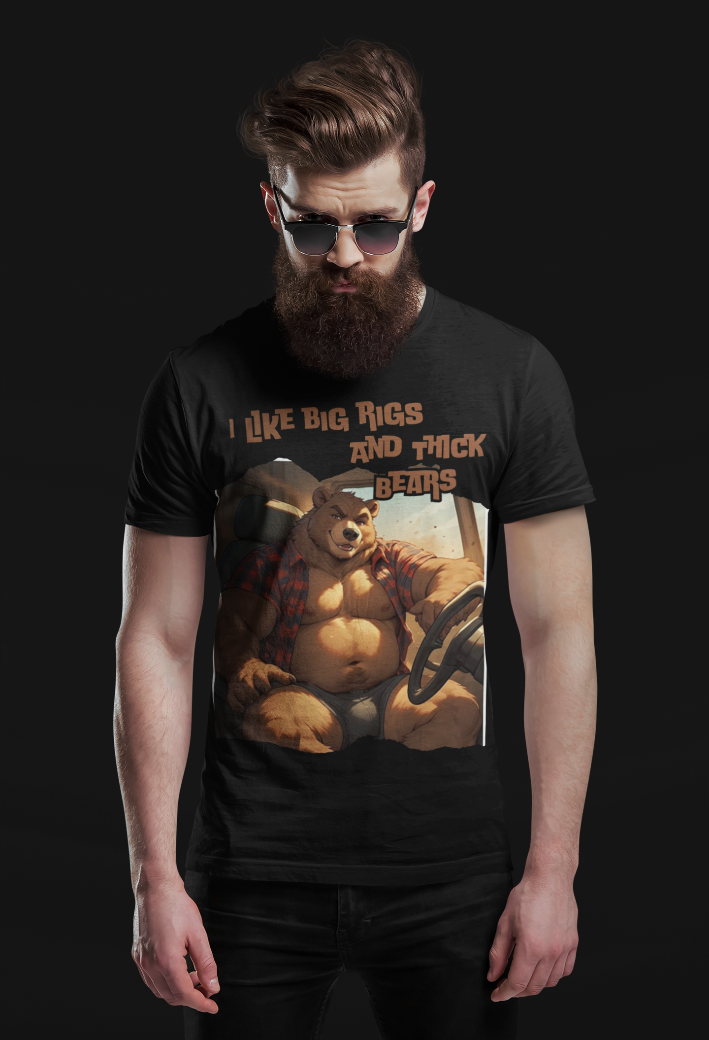 Big Rigs and Thick Bears Tee