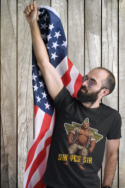 Sir Yes Sir Army Tee