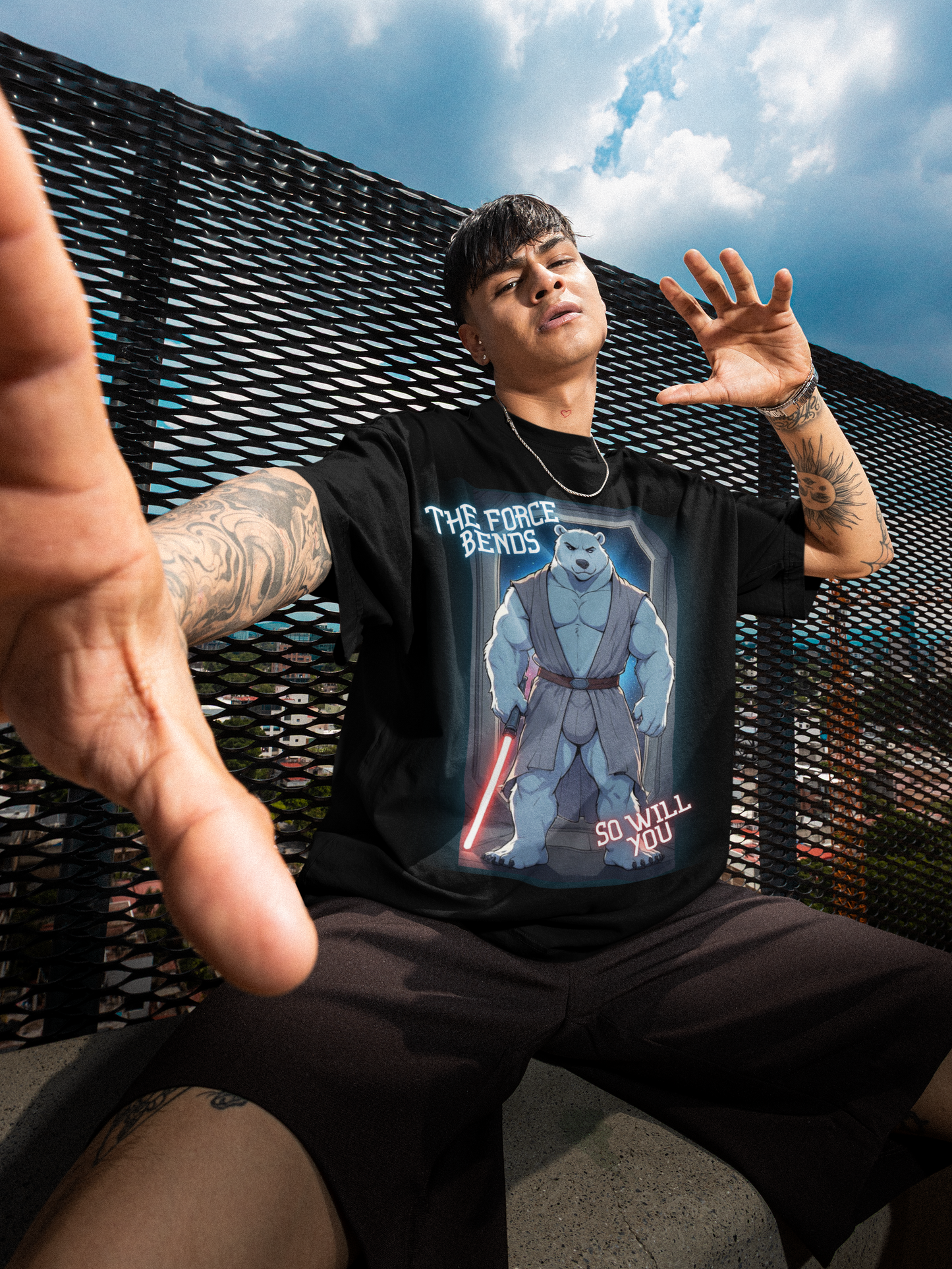 The Force Bends So Will You Bear Tee