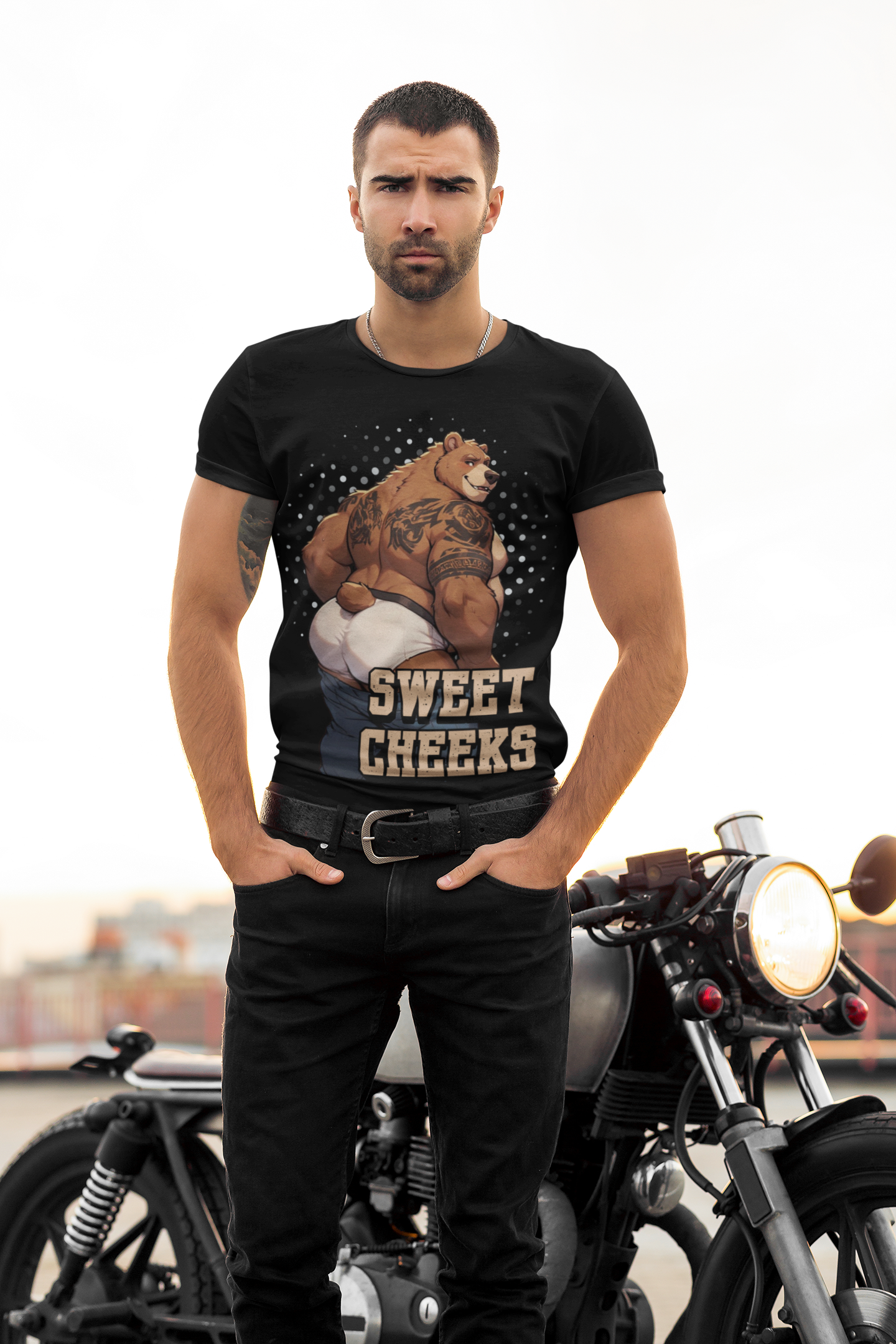 Bear Sweet Cheeks Tee