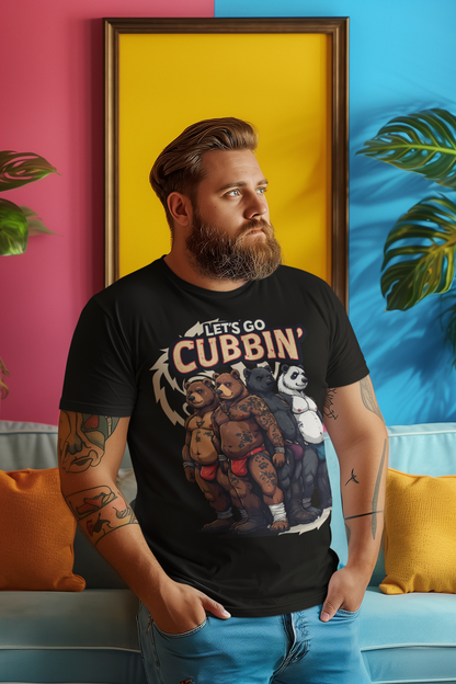 Let's Go Cubbin' Bear Tee