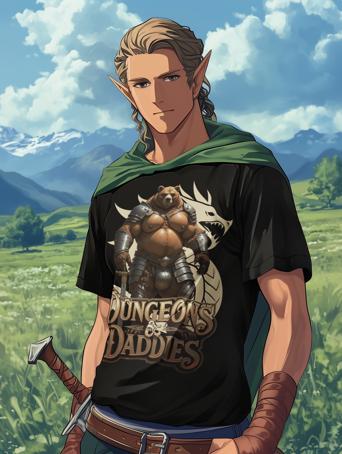 Dungeons and Daddies Bear Tee