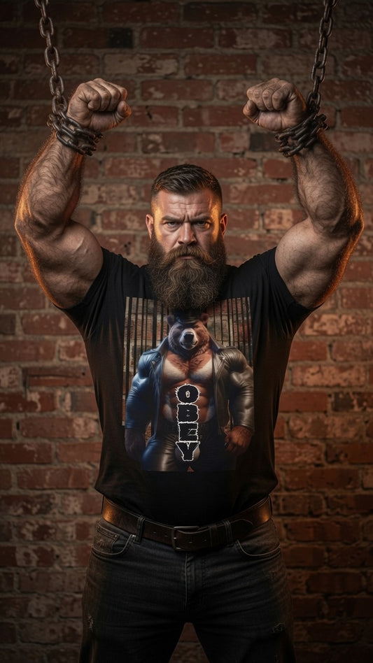Obey Leather Bear Tee