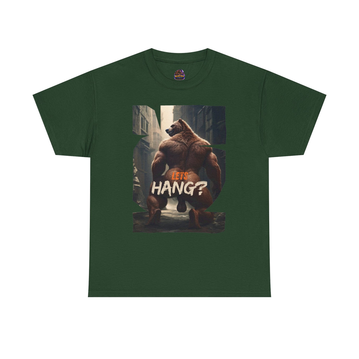Lets Hang Gay Bear Tee