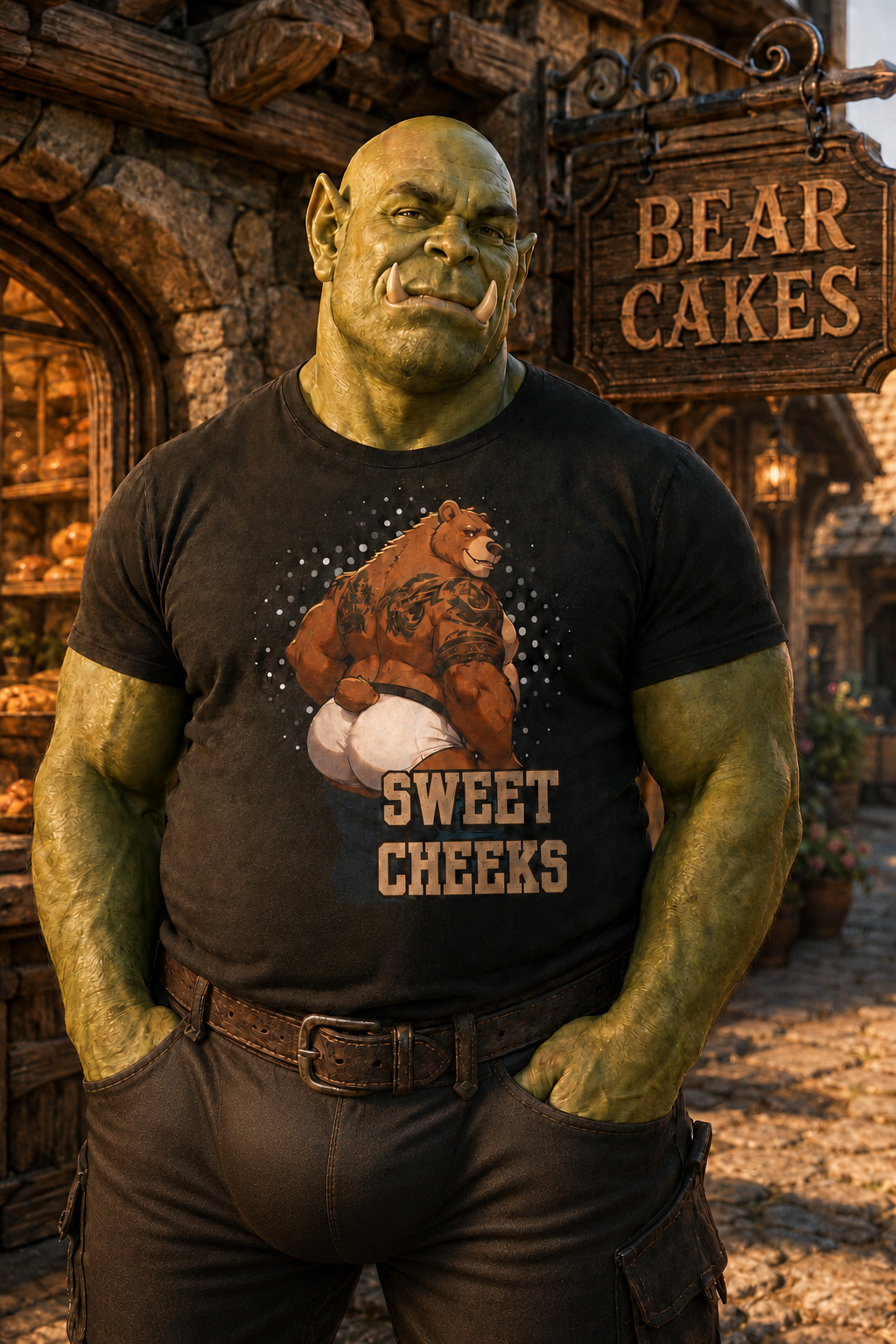 Gay Bear Sweet Cheeks Tee